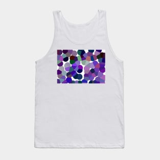 Large Purple Pollen Tank Top